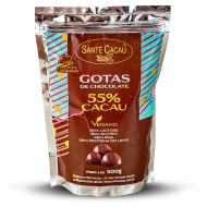 Gotas de chocolate 55% cacau (500g)