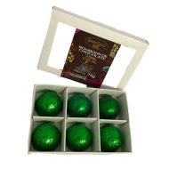 Caixa com 6 bombons pistache 70% cacau (75g) - Imagem 2